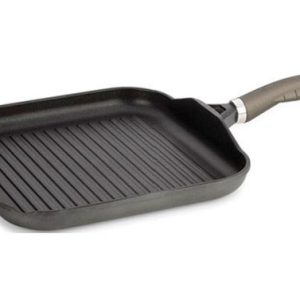 GRILL PLANCHA RAYAS 26X26CM OR