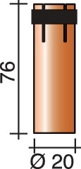 BOQUILLA DE GAS CILÍNDRICA Ø20