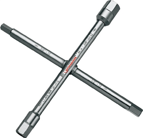 LLAVE EN CRUZ FONTANERÍA 220X2