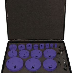 CORONA PERFORADORA JGO 17PZ Ø