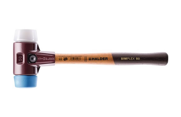 MAZA CABEZAS PLASTICO BL/TPE A