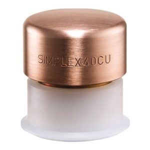 BOCA DE COBRE/PLASTICO BLANCO