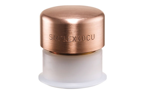 BOCA DE COBRE/PLASTICO BLANCO