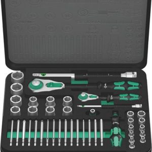 LLAVE VASO HEXAG. 1/4 +1/2 4-2