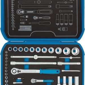 LLAVE VASO HEXAG. 1/4 +1/2 +PU