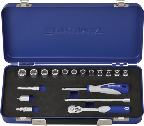 LLAVE VASO HEXAG. 1/4 4-14MM+A