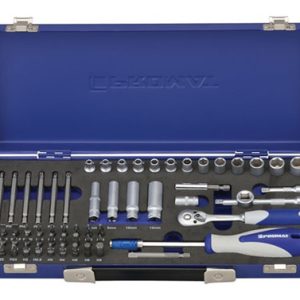 LLAVE VASO HEXAG. 1/4 4-13MM+P