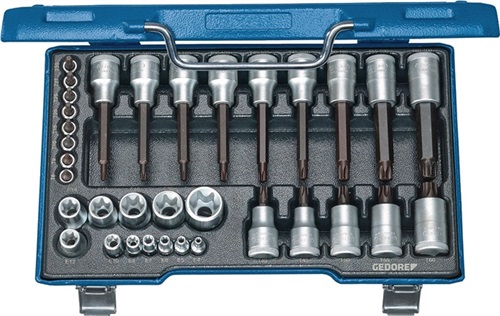 LLAVE VASO HEXAG.+PUNTAS HEXAG