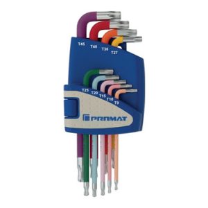 LLAVE ALLEN TORX T9-T45 COLORE