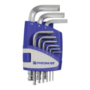 LLAVE ALLEN HEXAG. 1,5-10MM CO