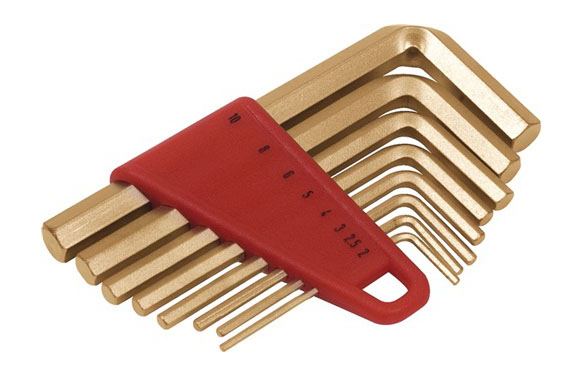 LLAVE ALLEN HEXAG. 2,0-10MM CO