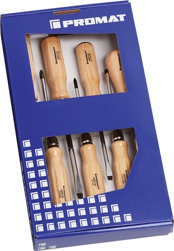 DESTORNILLADOR JGO 7PZ:B/PLANA