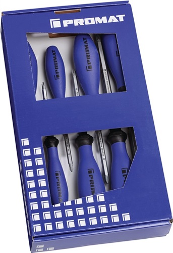 DESTORNILLADORES JGO 7PZ: 3 PZ