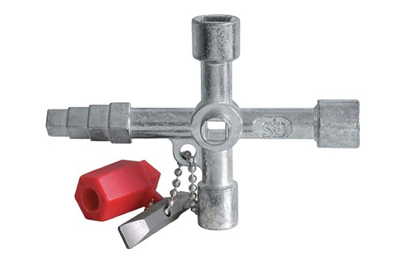 LLAVE CABINA CONTROL GAS-AGUA-