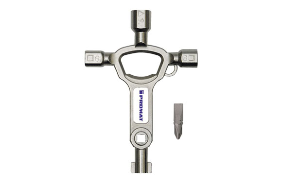 LLAVE CABINA CONTROL GAS-AGUA-