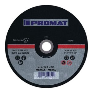 DISCO CORTE METAL Ø115X1,0MM 4