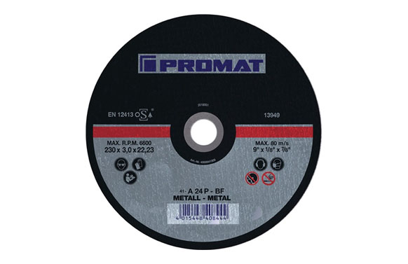 DISCO CORTE METAL Ø115X1,0MM 4