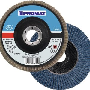 DISCO LÁMINAS CONICO 125MM GR0