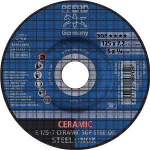 DISCO DESBASTE METAL CONICO Ø1