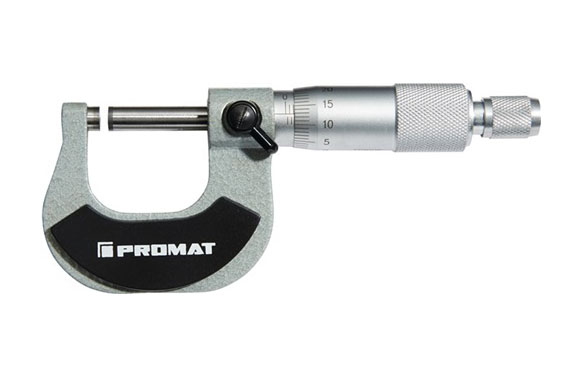 MICRÓMETRO EXTERIORES 00-025MM