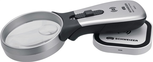 LUPA MANO BIFOCAL CON LED AUME