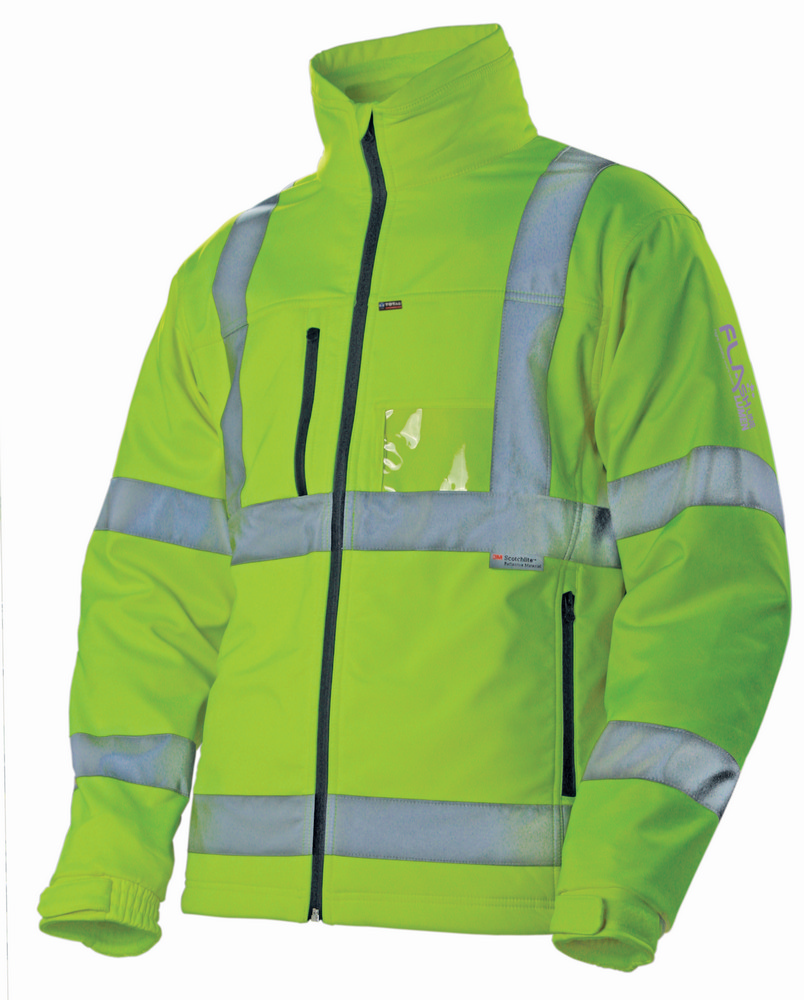 CHAQUETA SOFTSHELL ALTA VISIBI