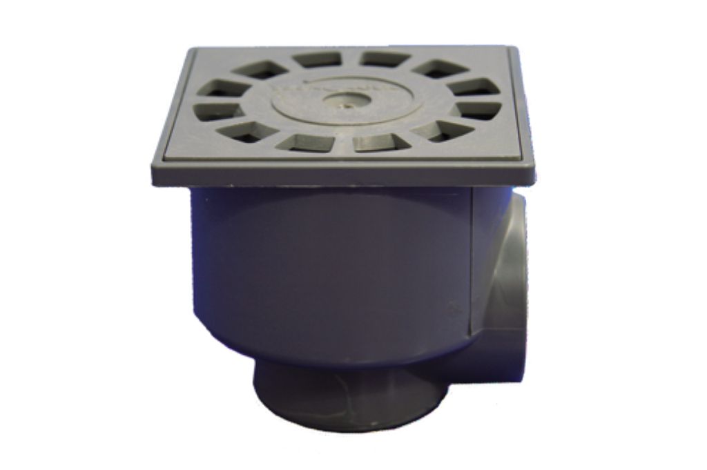 SUMIDERO SIFON VE/HO 10X10CMØ5