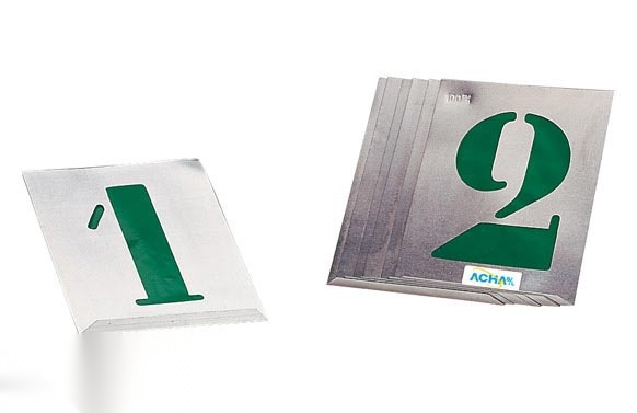 PLANTILLA ROTULAR NUMEROS 50 M