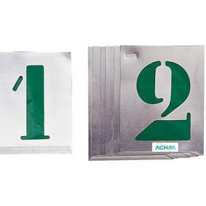 PLANTILLA ROTULAR NUMEROS 60 M