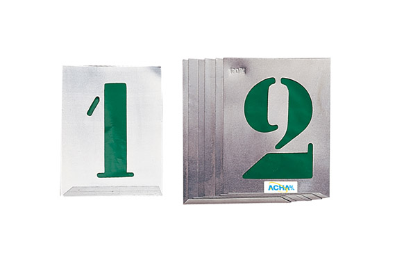 PLANTILLA ROTULAR NUMEROS 60 M