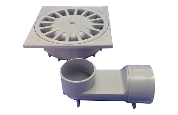 SUMIDERO CAMP VE/HO 10X10CMØ40