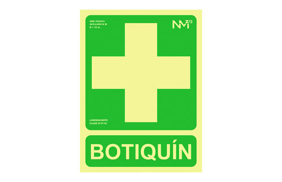 SEÑAL 210X300MM PVC LUMI BOTIQ