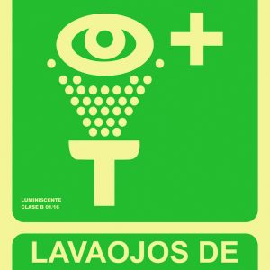 SEÑAL 224X300MM PVC LUMI LAVAO