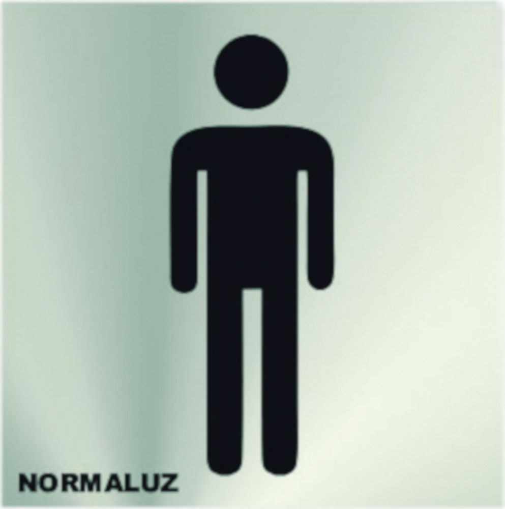 SEÑAL 120X120MM INOX ADH ASEOS