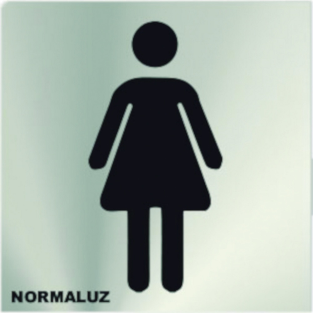 SEÑAL 120X120MM INOX ADH ASEOS