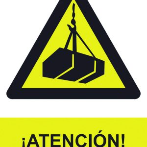 SEÑAL 210X300MM PVC ATENCIÓN,