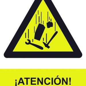 SEÑAL 210X300MM PVC ATENCIÓN,