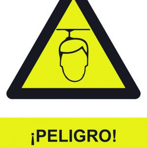 SEÑAL 210X300MM PVC PELIGRO, O