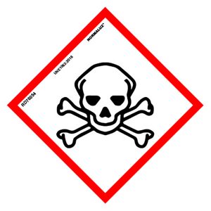 SEÑAL 150X150MM PVC PRODUCTO Q