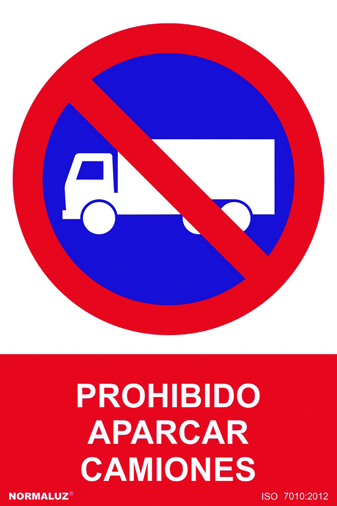 SEÑAL 210X300MM PVC PROHIBIDO