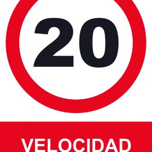SEÑAL 210X300MM PVC VELOCIDAD