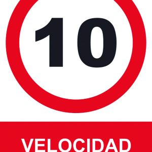 SEÑAL 210X300MM PVC VELOCIDAD