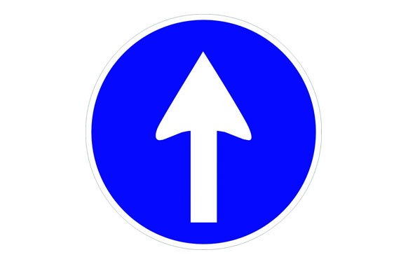 SEÑAL VIAL 700X700MM METALICA