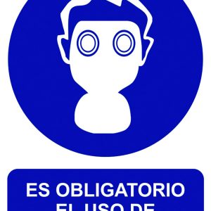 SEÑAL 210X300MM PVC USO OBLIGA