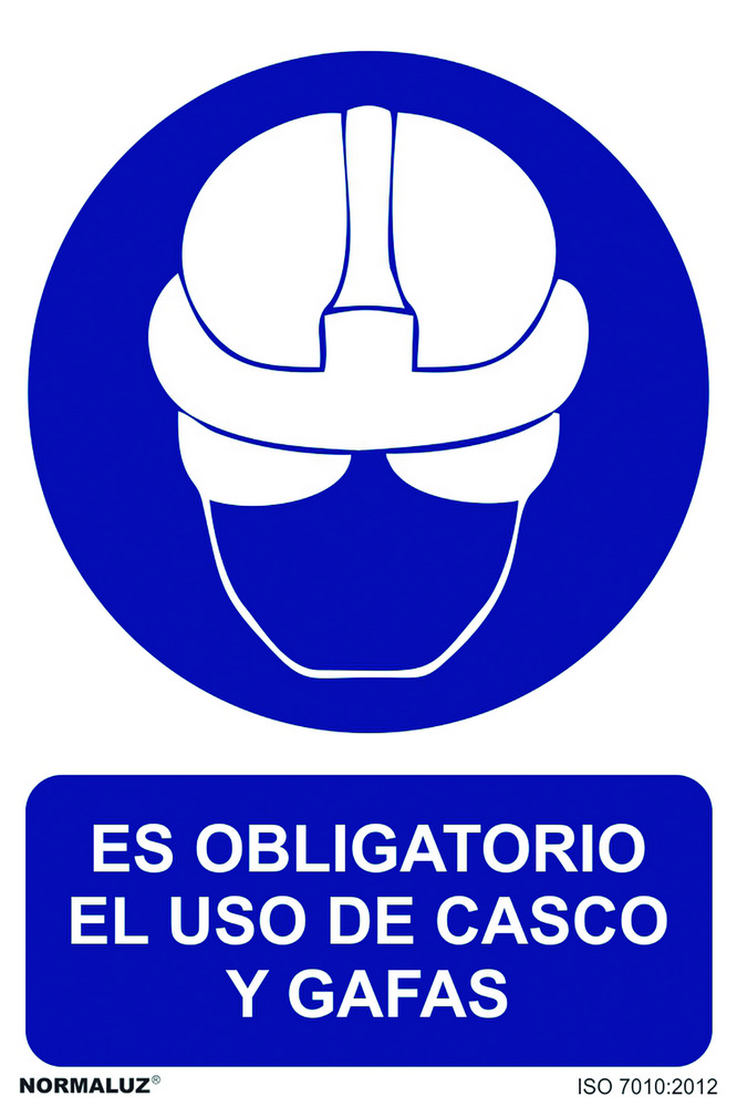 SEÑAL 210X300MM PVC USO OBLIGA