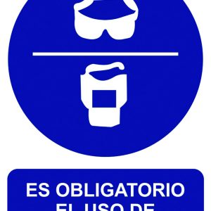 SEÑAL 210X300MM PVC USO OBLIGA