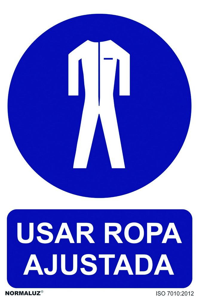 SEÑAL 210X300MM PVC USO OBLIGA