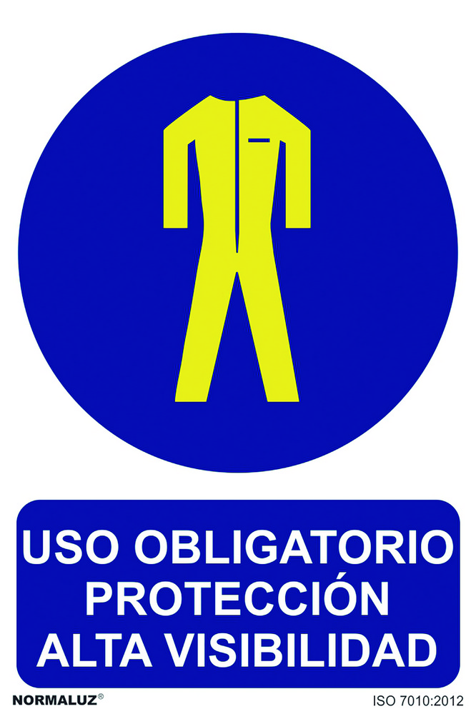 SEÑAL 210X300MM PVC OBLIGATORI