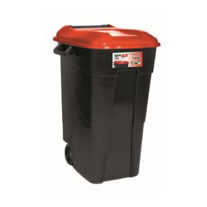 CONTENEDOR BAS. 120LT C/RUED/A