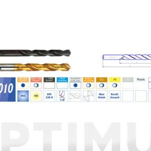 BROCA CILINDRICA HSS DIN-338 N